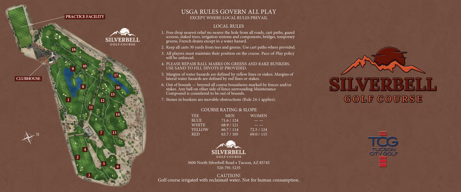 Silverbell Golf Course Tucson City Golf